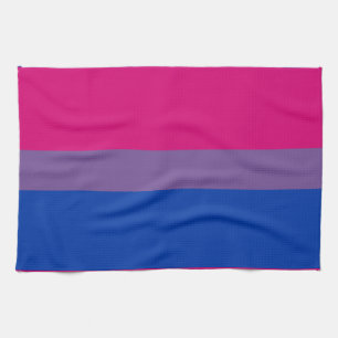 Paño De Cocina Bandera de orgullo bisexual