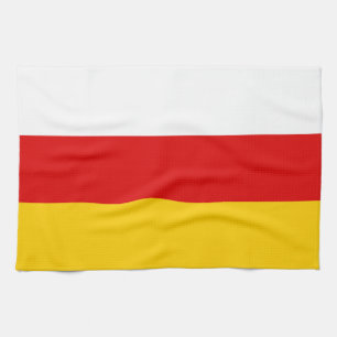 Paño De Cocina Bandera de Osetia del Sur