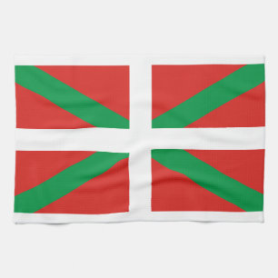Paño De Cocina Bandera de Pais Vasco (España)