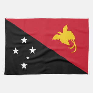 Paño De Cocina Bandera de Papua Nueva Guinea