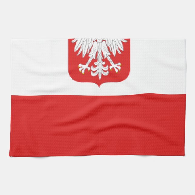 Paño De Cocina bandera de polo (Horizontal)
