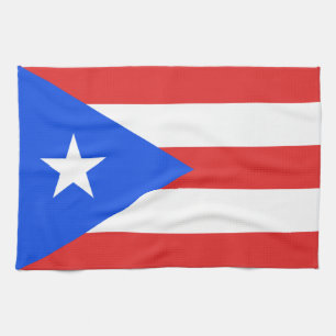Paño De Cocina Bandera de Puerto Rico