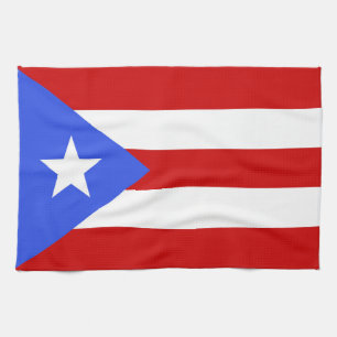 Paño De Cocina Bandera de Puerto Rico