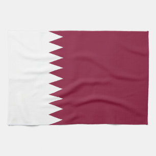 Paño De Cocina Bandera de Qatar