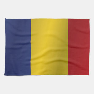 Paño De Cocina Bandera de Rumania