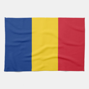 Paño De Cocina Bandera de Rumania