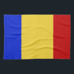 Paño De Cocina Bandera de Rumania<br><div class="desc">La bandera hermosa y vibrante de Rumania.</div>