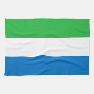 Paño De Cocina Bandera de Sierra Leona