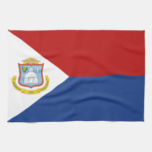 Paño De Cocina Bandera de Sint Maarten