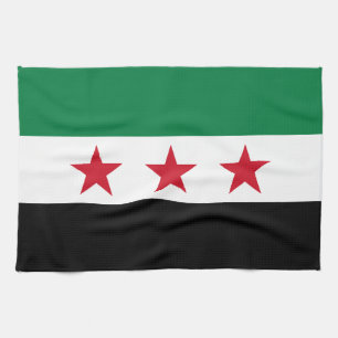 Paño De Cocina Bandera de Siria