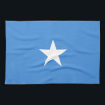 Paño De Cocina Bandera de Somalia<br><div class="desc">Bandera patriótica de Somalia.</div>