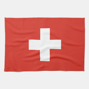 Paño De Cocina Bandera de Suiza