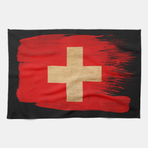 Paño De Cocina Bandera de Suiza