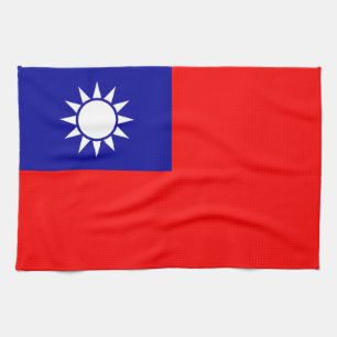 Paño De Cocina Bandera de Taiwán: República de China, Taipei chin