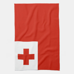 Paño De Cocina Bandera de Tonga