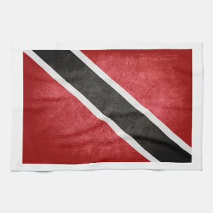 Paño De Cocina Bandera de Trinidad y de Trinidad y Tobago;