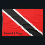 Paño De Cocina Bandera de Trinidad y Tobago<br><div class="desc">Toalla de cocina de Trinidad y Tobago con un diseño clásico de la bandera de Trinidad y Tobago. Se puede personalizar el texto. ¡Esta toalla es imprescindible para todas las cocinas de Trinidad y Tobago! Consigue uno o más hoy para ti,  tu familia o un amigo.</div>