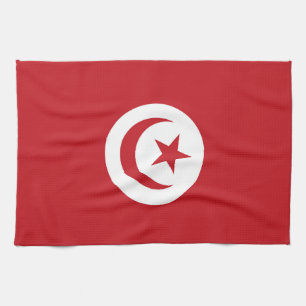 Paño De Cocina Bandera de Túnez