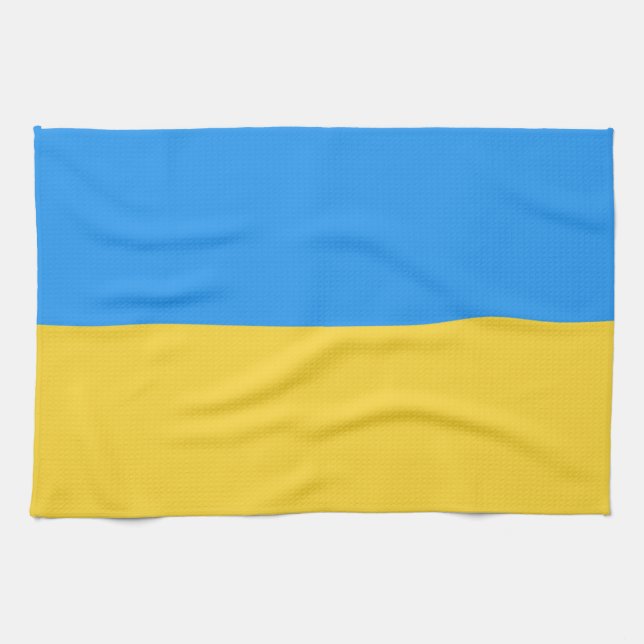 Paño De Cocina Bandera de Ucrania (Horizontal)