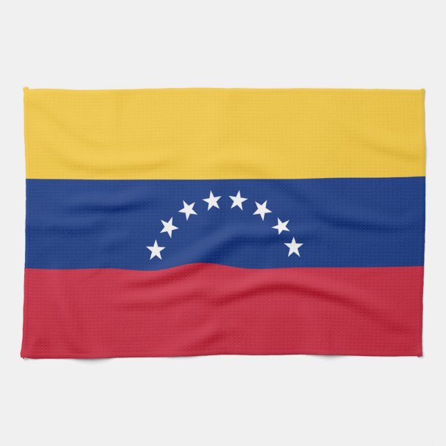 Paño De Cocina Bandera de Venezuela (Horizontal)