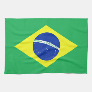 Paño De Cocina Bandera del Brasil