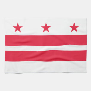 Paño De Cocina Bandera del estado de Washington DC