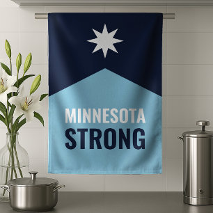 Paño De Cocina Bandera del nuevo estado rebelde de Minnesota