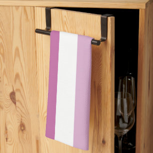 Paño De Cocina bandera del orgullo lésbico femenina de SlipperyJo