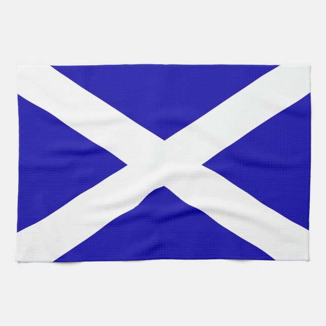 Paño De Cocina Bandera escocesa (Horizontal)