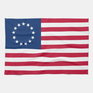 Paño De Cocina Bandera estadounidense de Betsy Ross