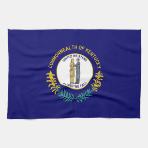Paño De Cocina Bandera estatal de Kentucky