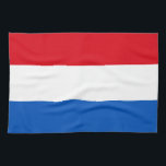 Paño De Cocina Bandera holandesa de Holanda<br><div class="desc">La bandera de los Países Bajos.</div>