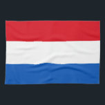 Paño De Cocina Bandera holandesa de Holanda<br><div class="desc">La bandera de los Países Bajos.</div>