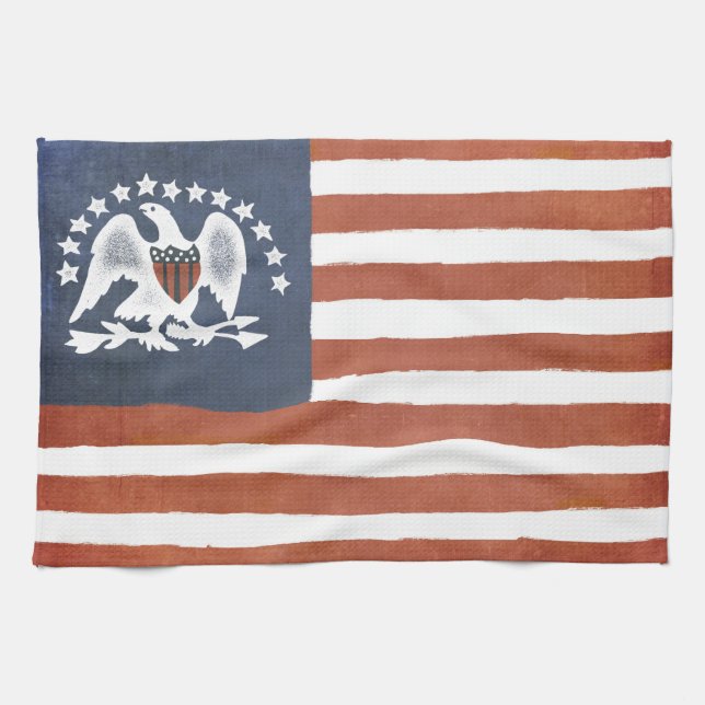 Paño De Cocina Bandera india de la paz (Horizontal)