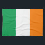 Paño De Cocina Bandera irlandesa<br><div class="desc">Bandera de Irlanda.</div>