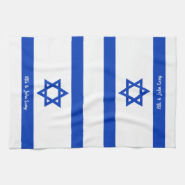 Paño De Cocina Bandera israelí personalizada