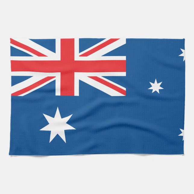 Paño De Cocina Bandera nacional de Australia (Horizontal)