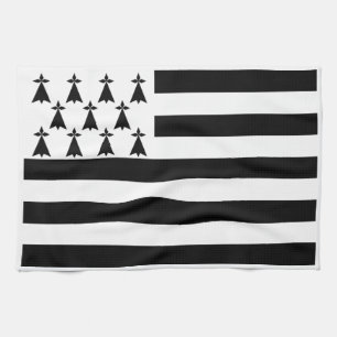 Paño De Cocina Bandera patriótica de Bretaña