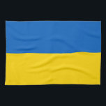 Paño De Cocina Bandera patriótica de Ucrania<br><div class="desc">Bandera patriótica de Ucrania</div>