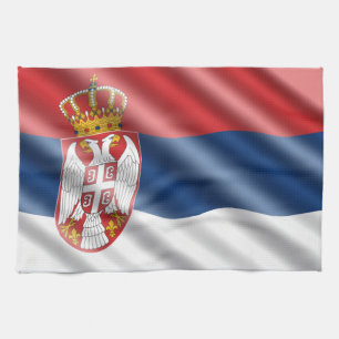 Paño De Cocina Bandera servia