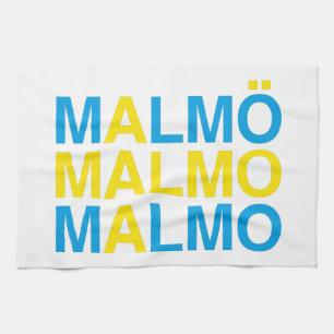 Paño De Cocina Bandera sueca MALMO