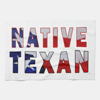 Paño De Cocina Bandera texana nativa