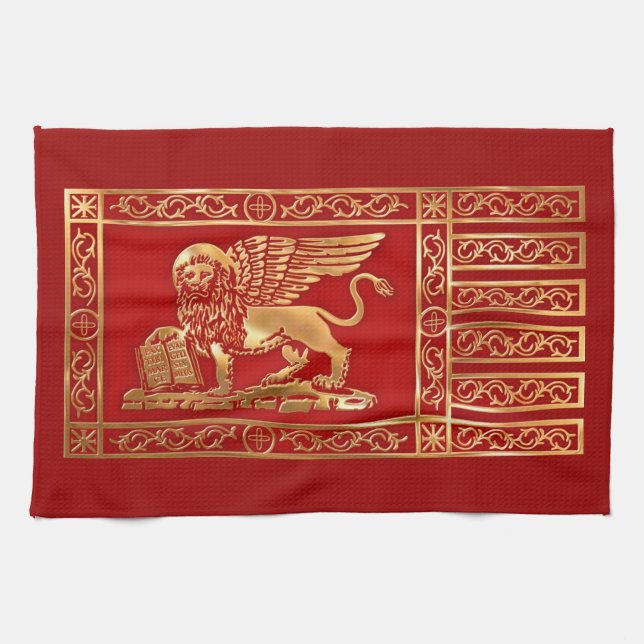 Paño De Cocina Bandera veneciana (Horizontal)