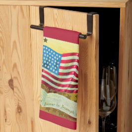 Paño De Cocina Banner de Star Spangling Banner American Flag Kitc