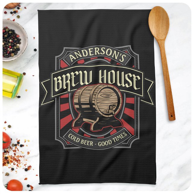 Paño De Cocina Bar de elaboración de cerveza Brew House personali (Subido por el creador)