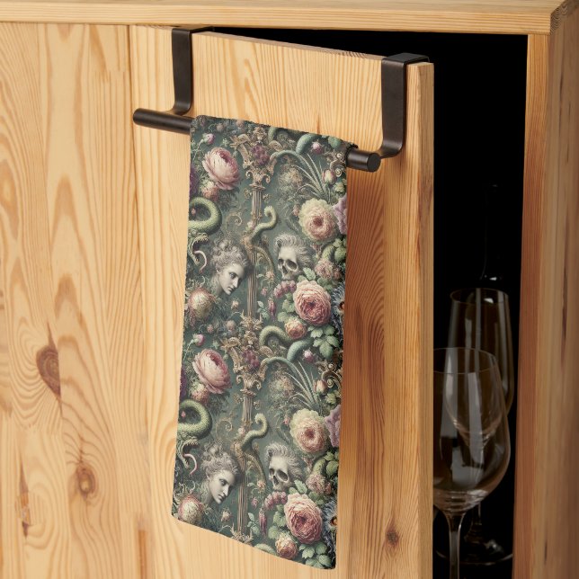 Paño De Cocina Baroquing Boundaries - Victoria gótica (Pliegue de tercios)