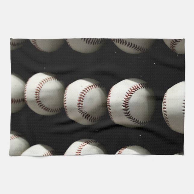Paño De Cocina Baseballs (Horizontal)