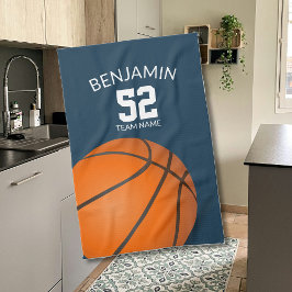 Paño De Cocina Basketball sports towel, coach bath towel