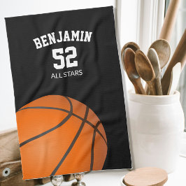 Paño De Cocina Basketball sports towel, coach gift towel