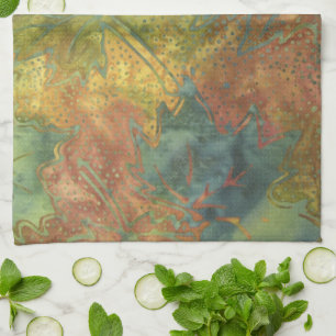 Paño De Cocina Batik del otoño